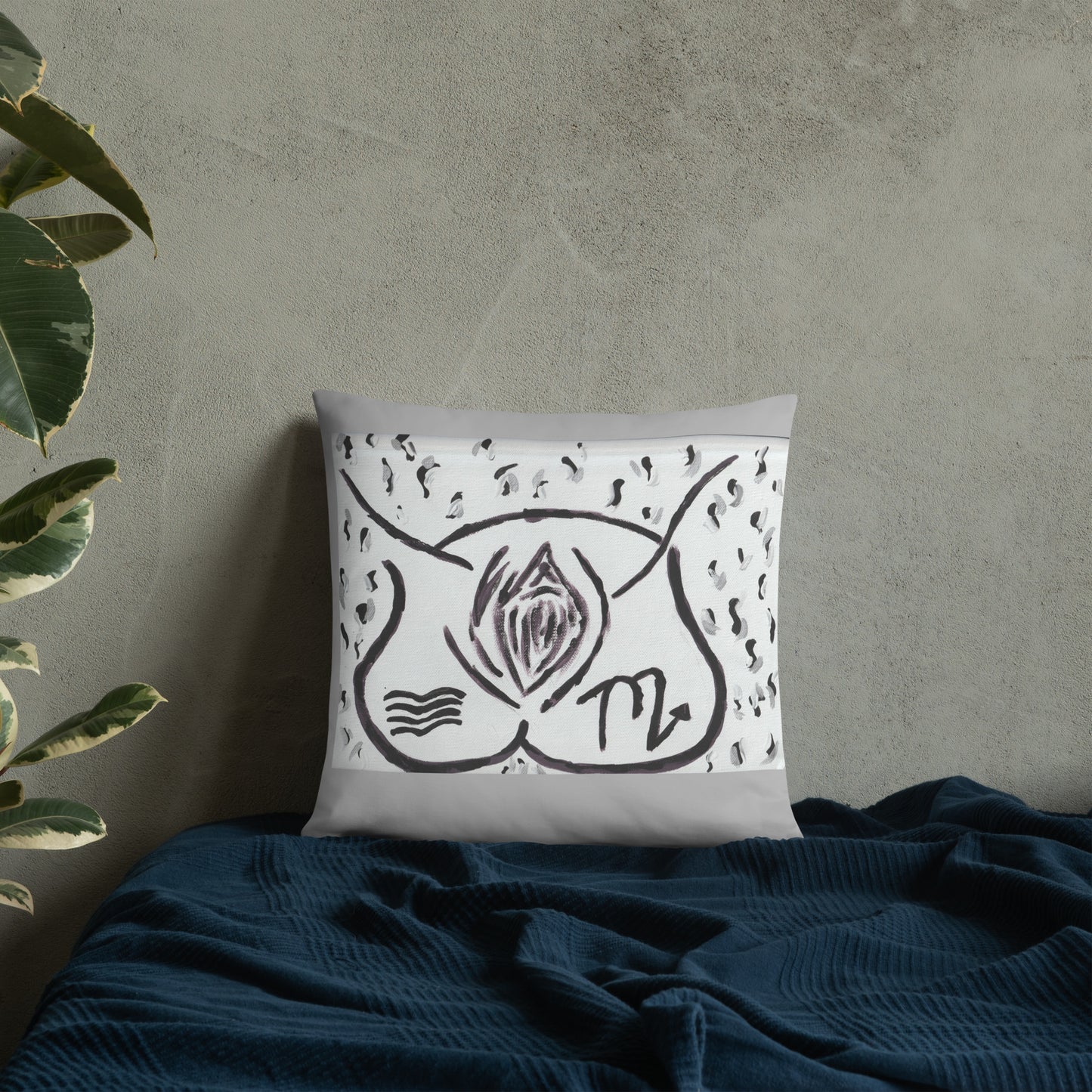 zodiac Scorpio Basic Pillow