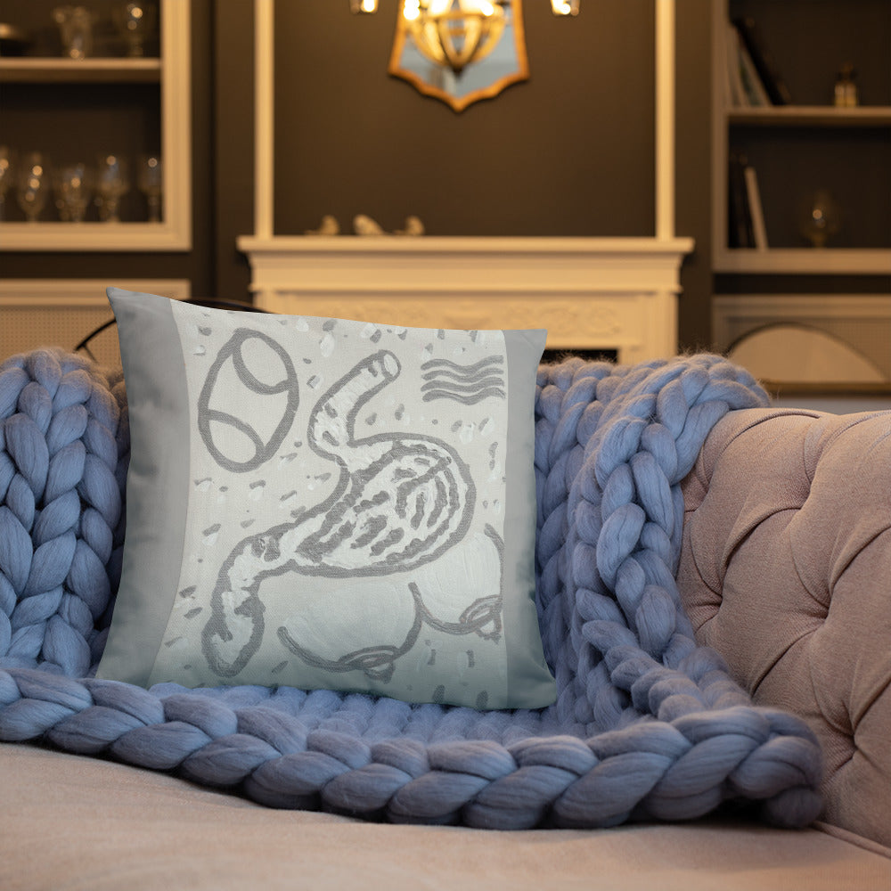 zodiac cancer Basic Pillow