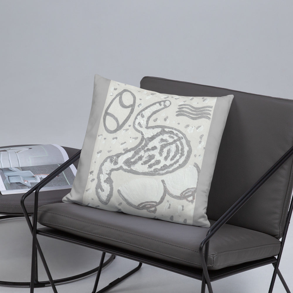 zodiac cancer Basic Pillow