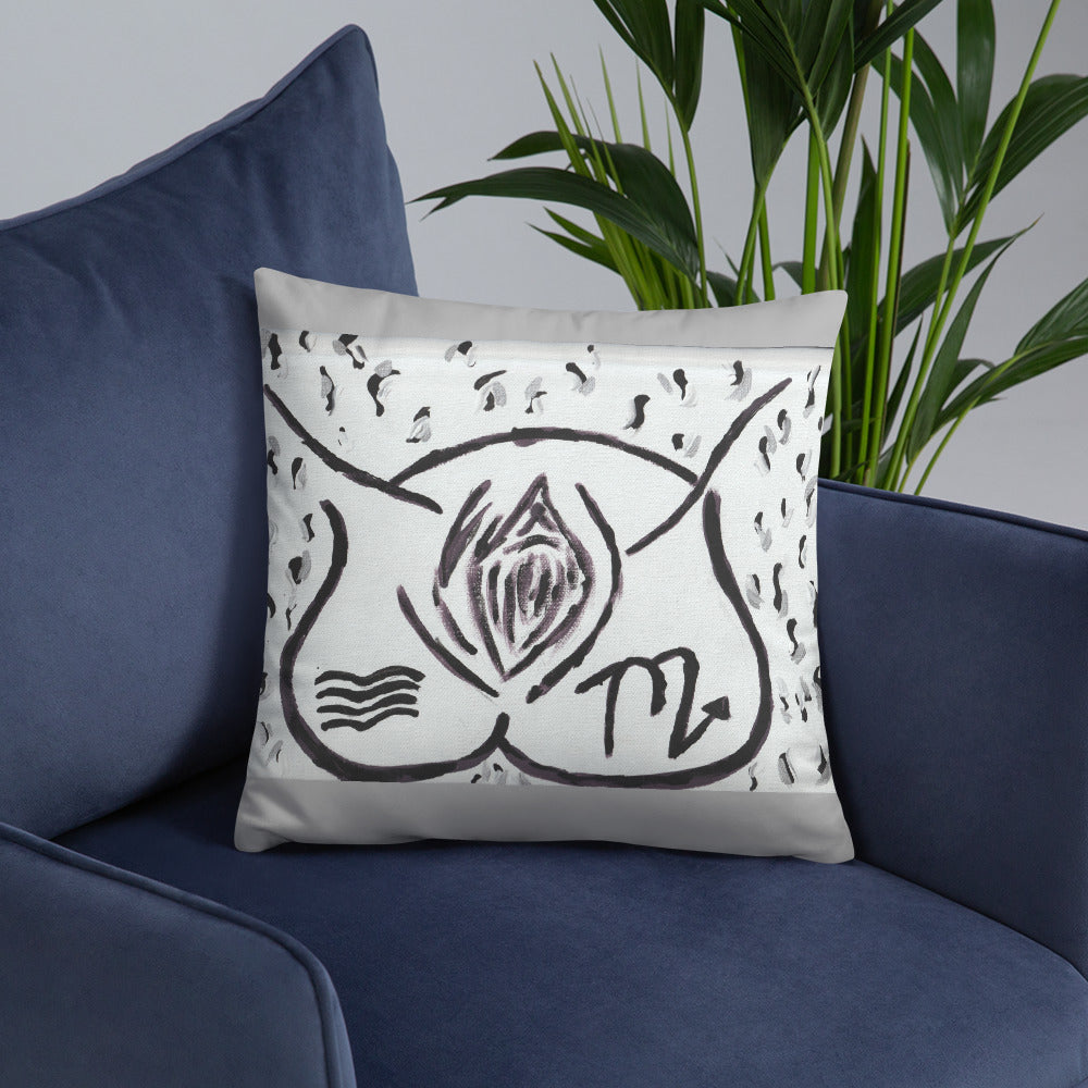 zodiac Scorpio Basic Pillow
