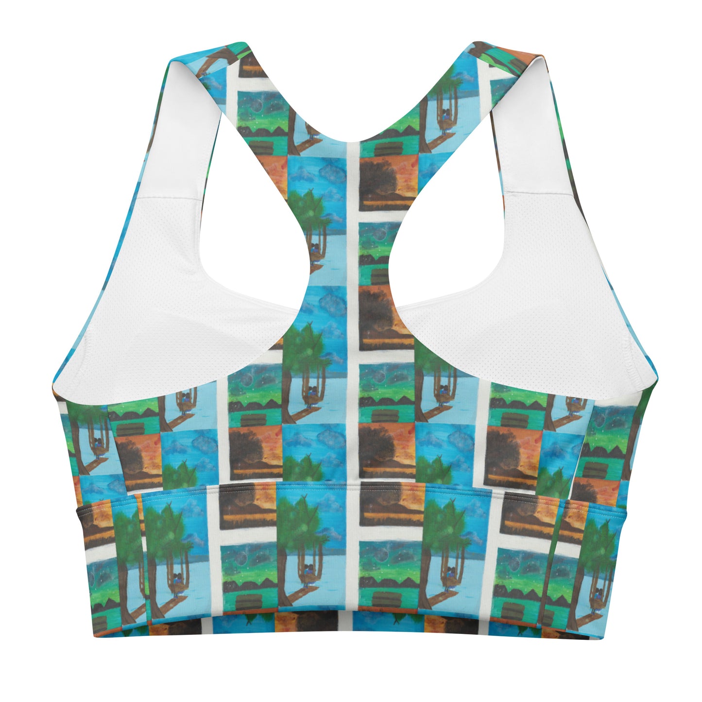 AKA™ "YOU GROW" By Naomi AF Longline sports bra