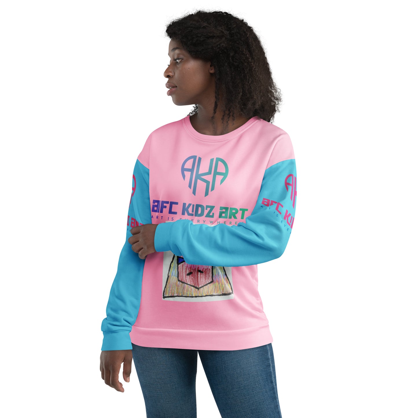 AKA™ SANJ™ Uni Rhino Unisex Sweatshirt