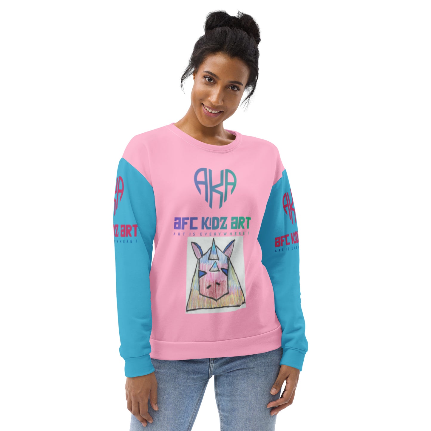 AKA™ SANJ™ Uni Rhino Unisex Sweatshirt