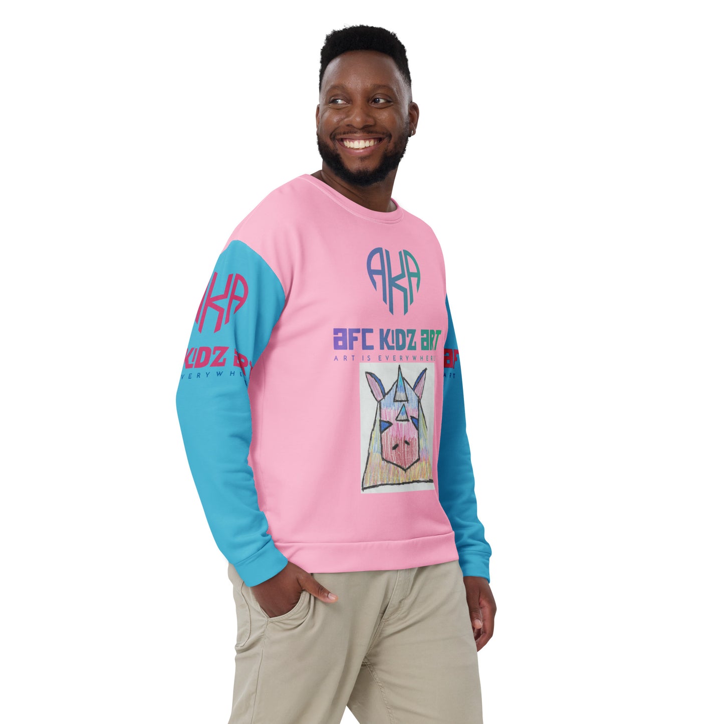 AKA™ SANJ™ Uni Rhino Unisex Sweatshirt