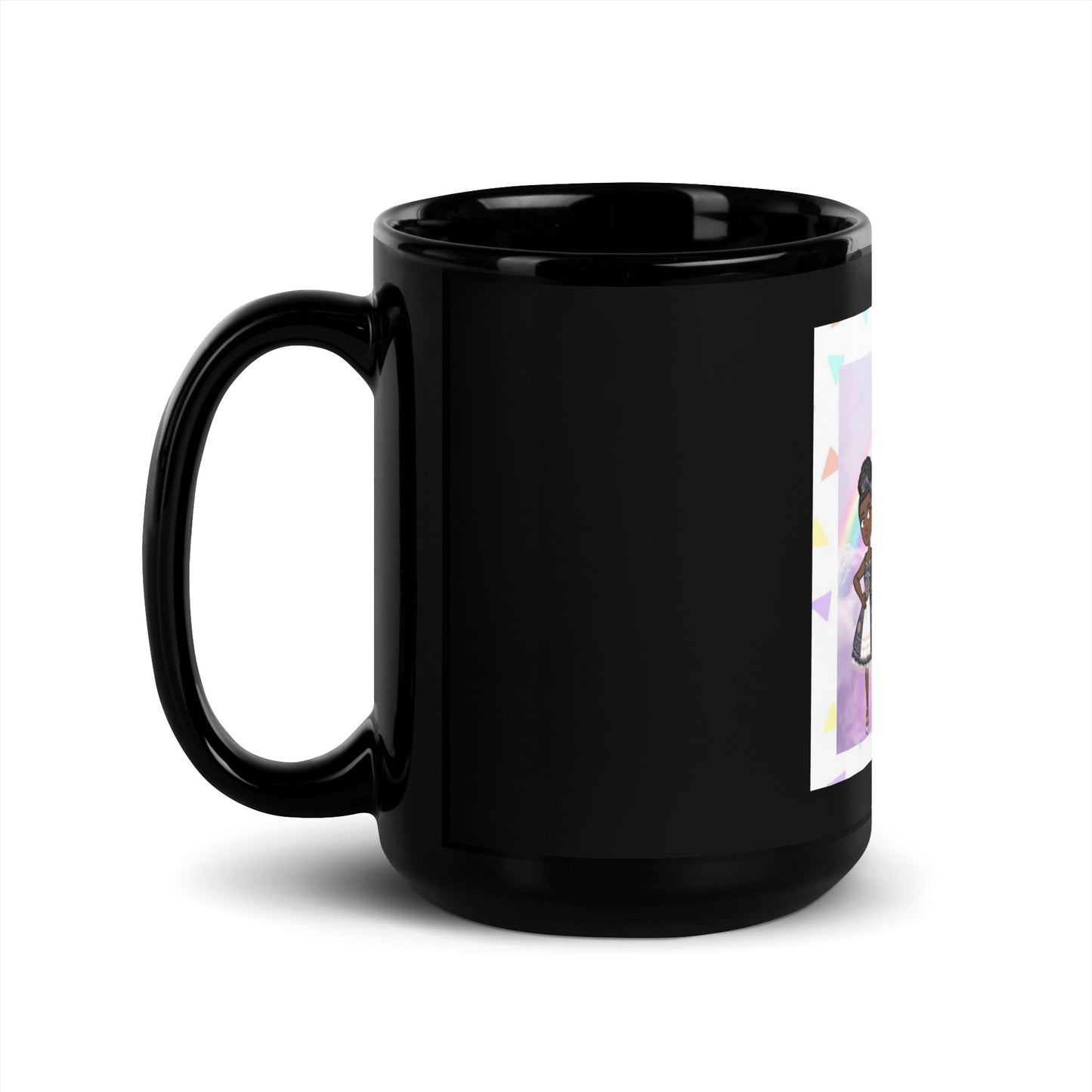 AFC Kidz Art™ Presents AYA™ Limited Edition Black Mug