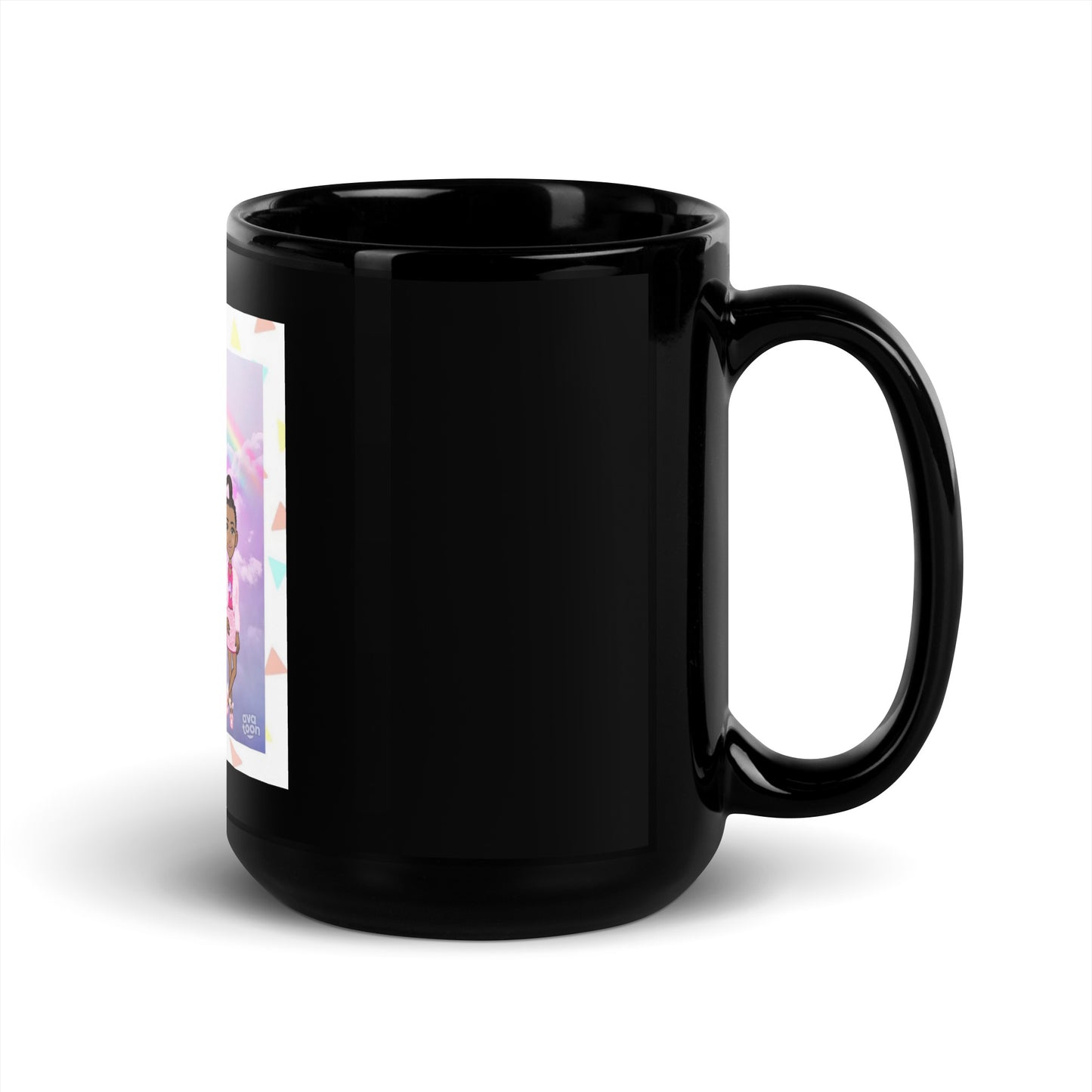 AFC Kidz Art™ Presents AYA™ Limited Edition Black Mug