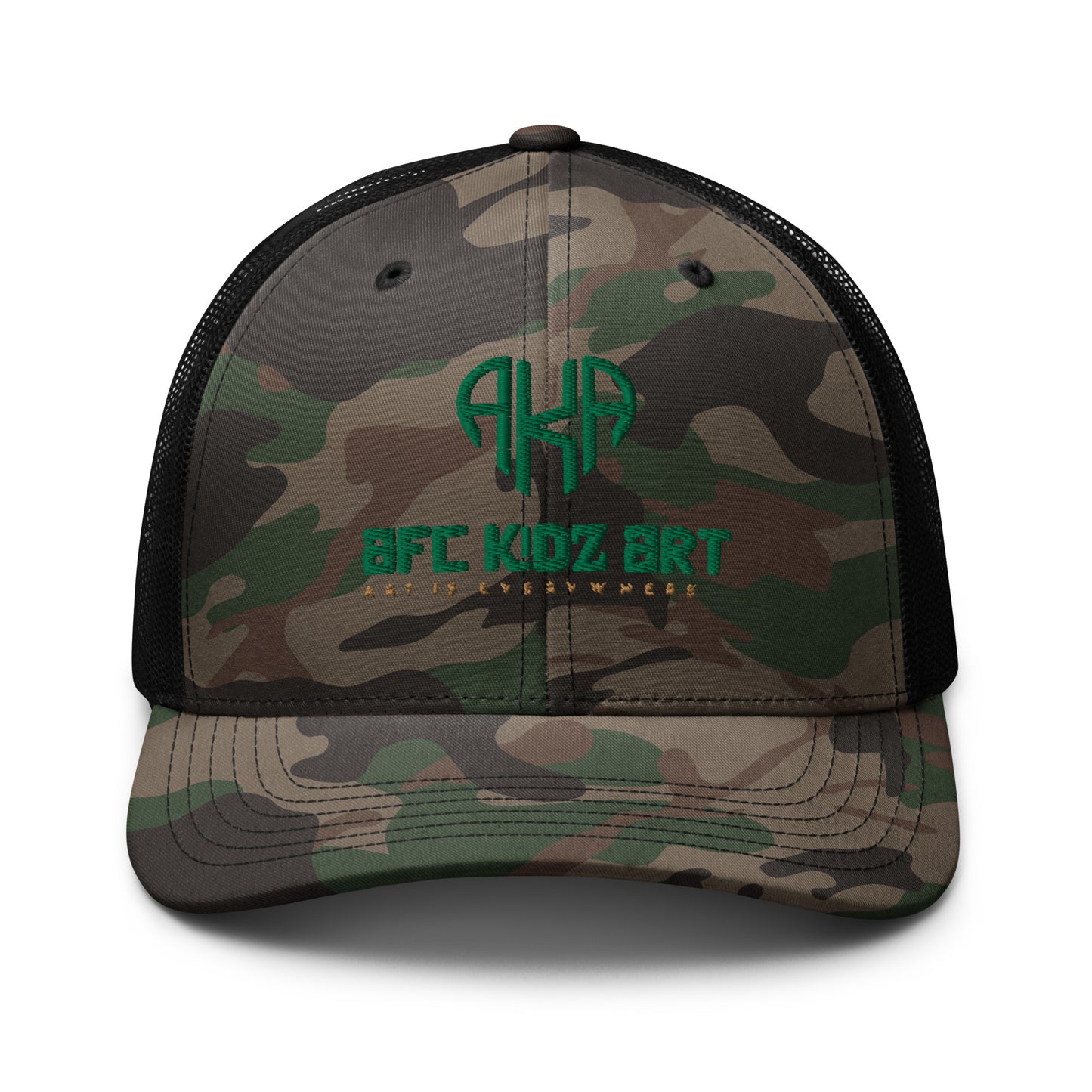 AFC Kidz Art™ Camouflage trucker hat