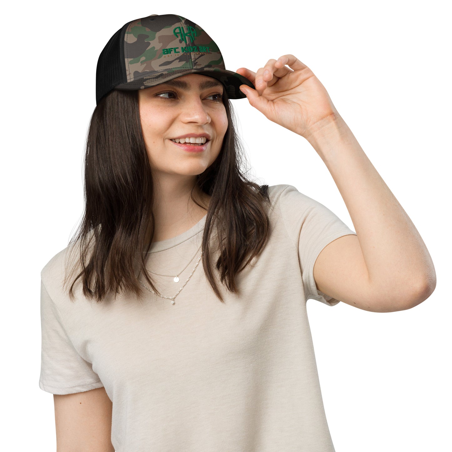 AFC Kidz Art™ Camouflage trucker hat