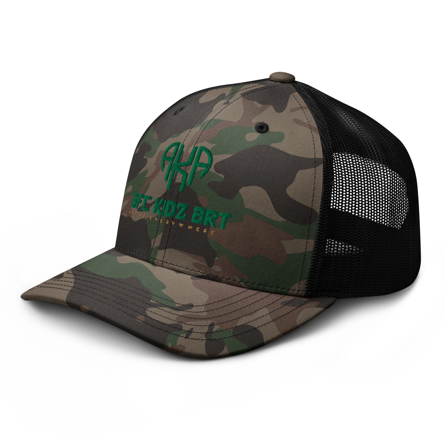 AFC Kidz Art™ Camouflage trucker hat