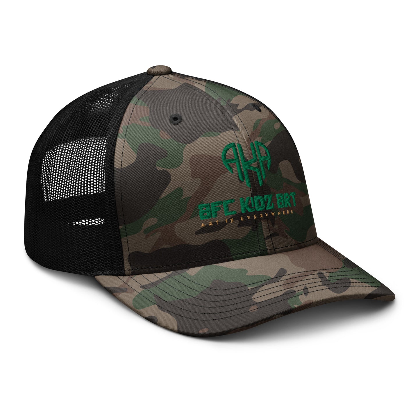 AFC Kidz Art™ Camouflage trucker hat