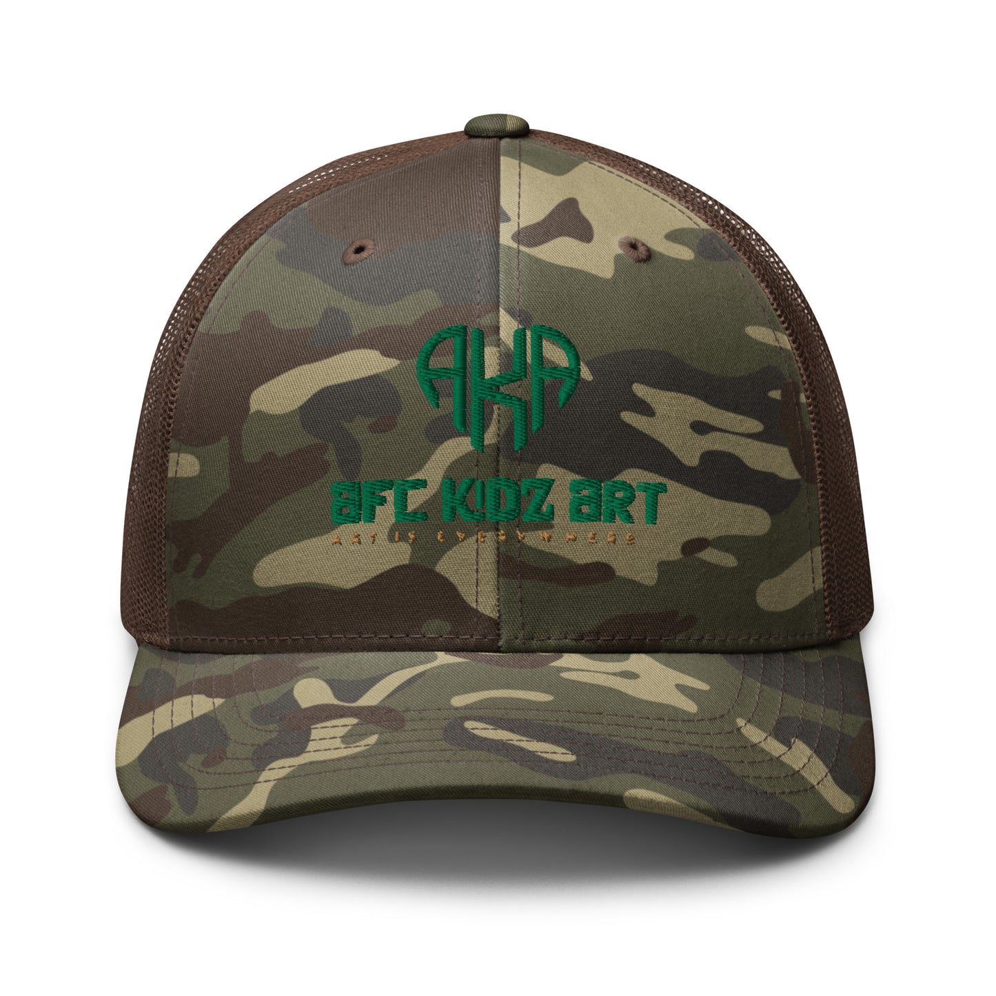 AFC Kidz Art™ Camouflage trucker hat