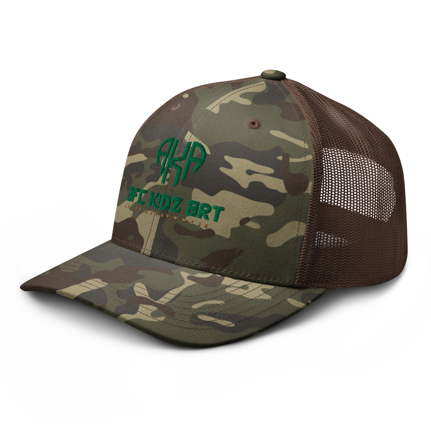 AFC Kidz Art™ Camouflage trucker hat