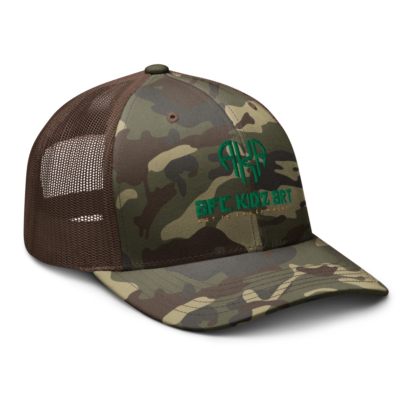 AFC Kidz Art™ Camouflage trucker hat