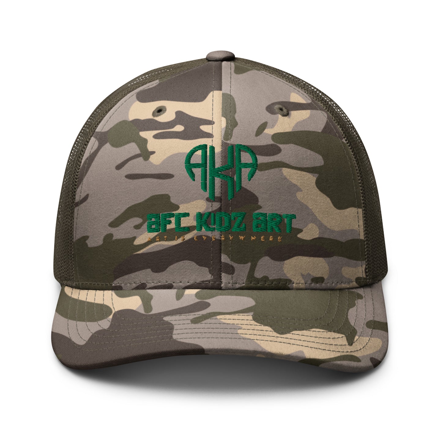 AFC Kidz Art™ Camouflage trucker hat