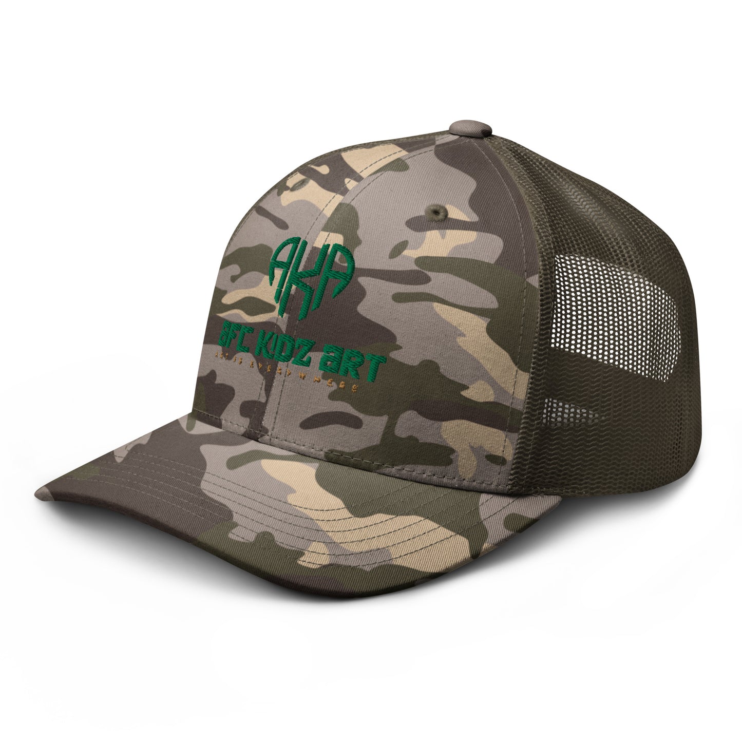 AFC Kidz Art™ Camouflage trucker hat