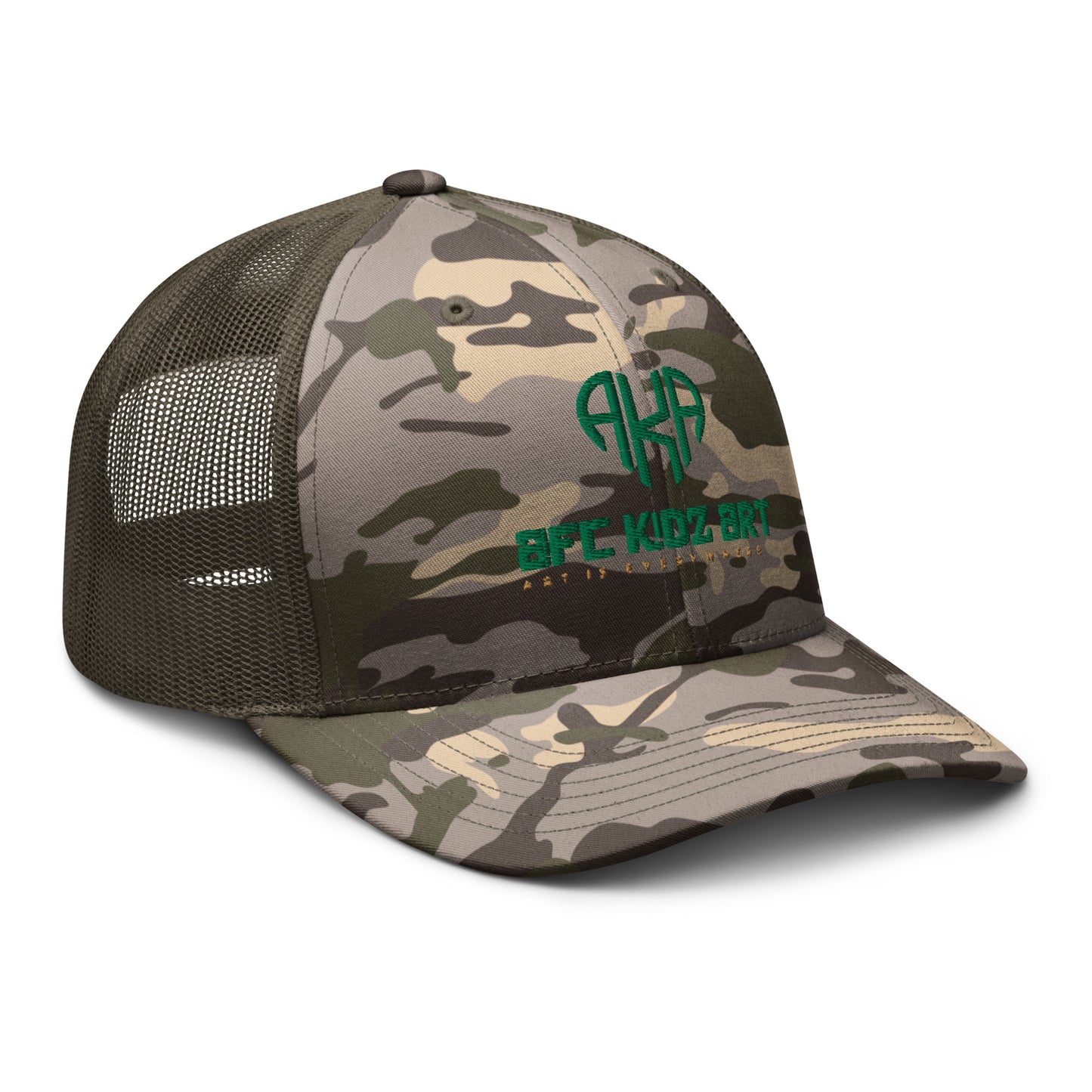 AFC Kidz Art™ Camouflage trucker hat