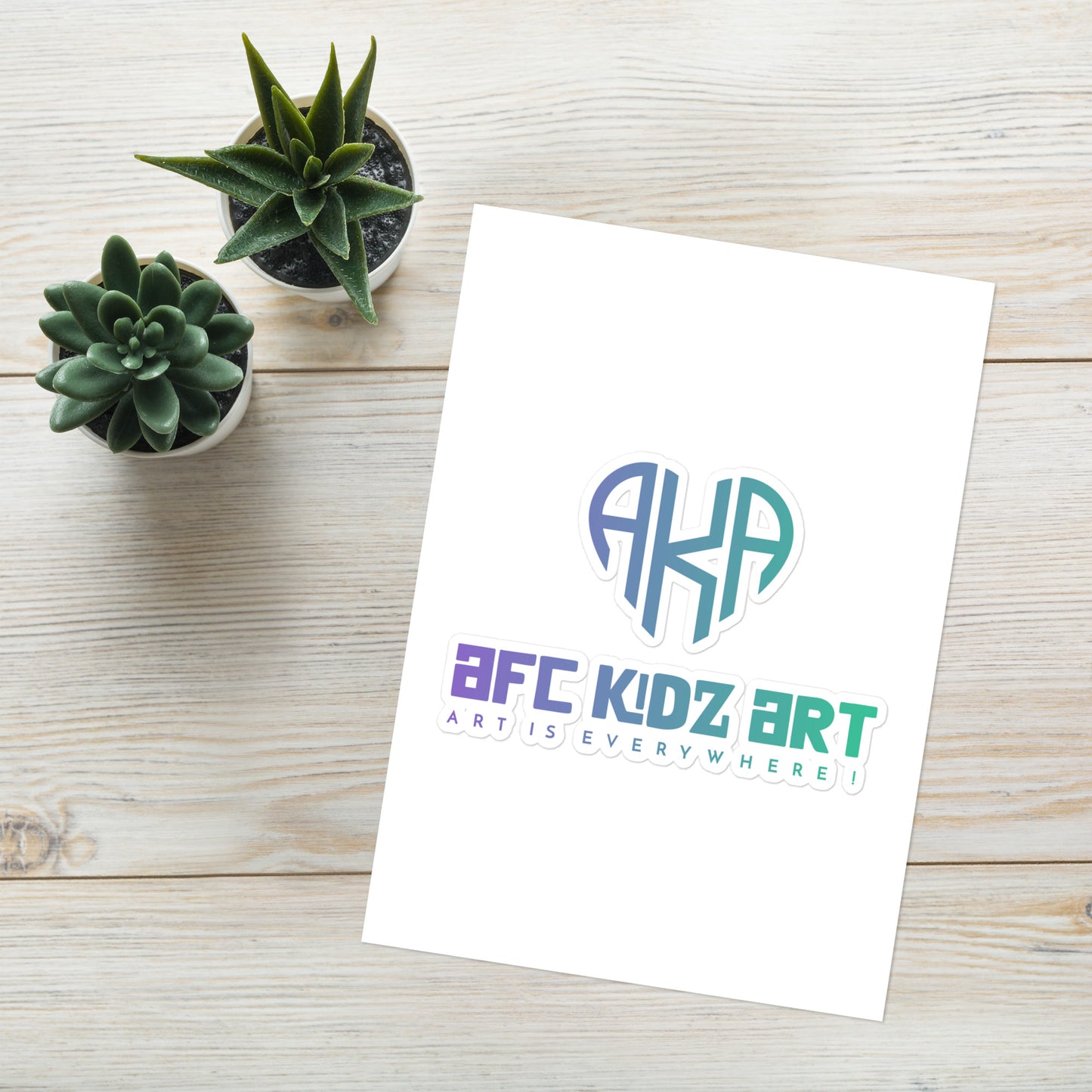 AFC Kidz Art™ Sticker sheet