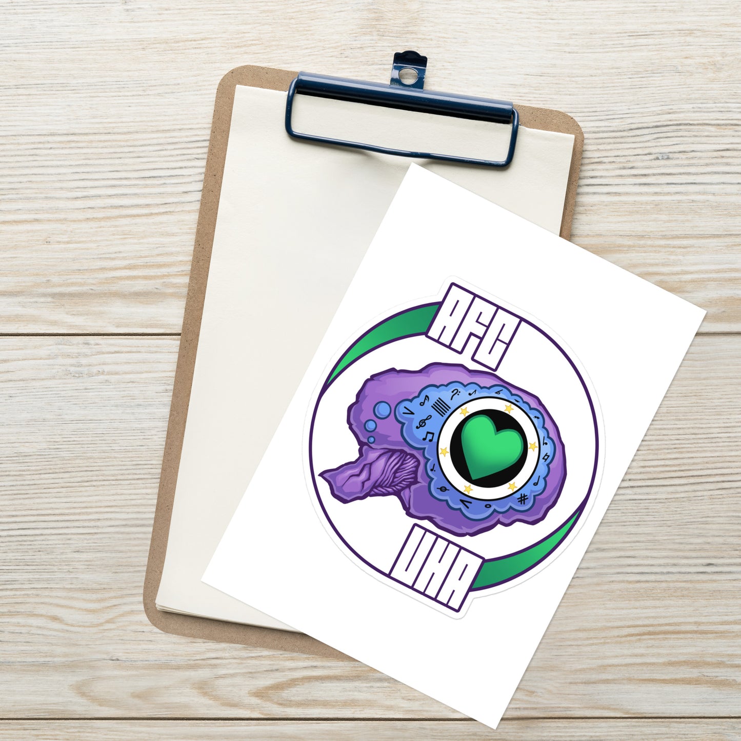 AFC UHA™ Sticker sheet