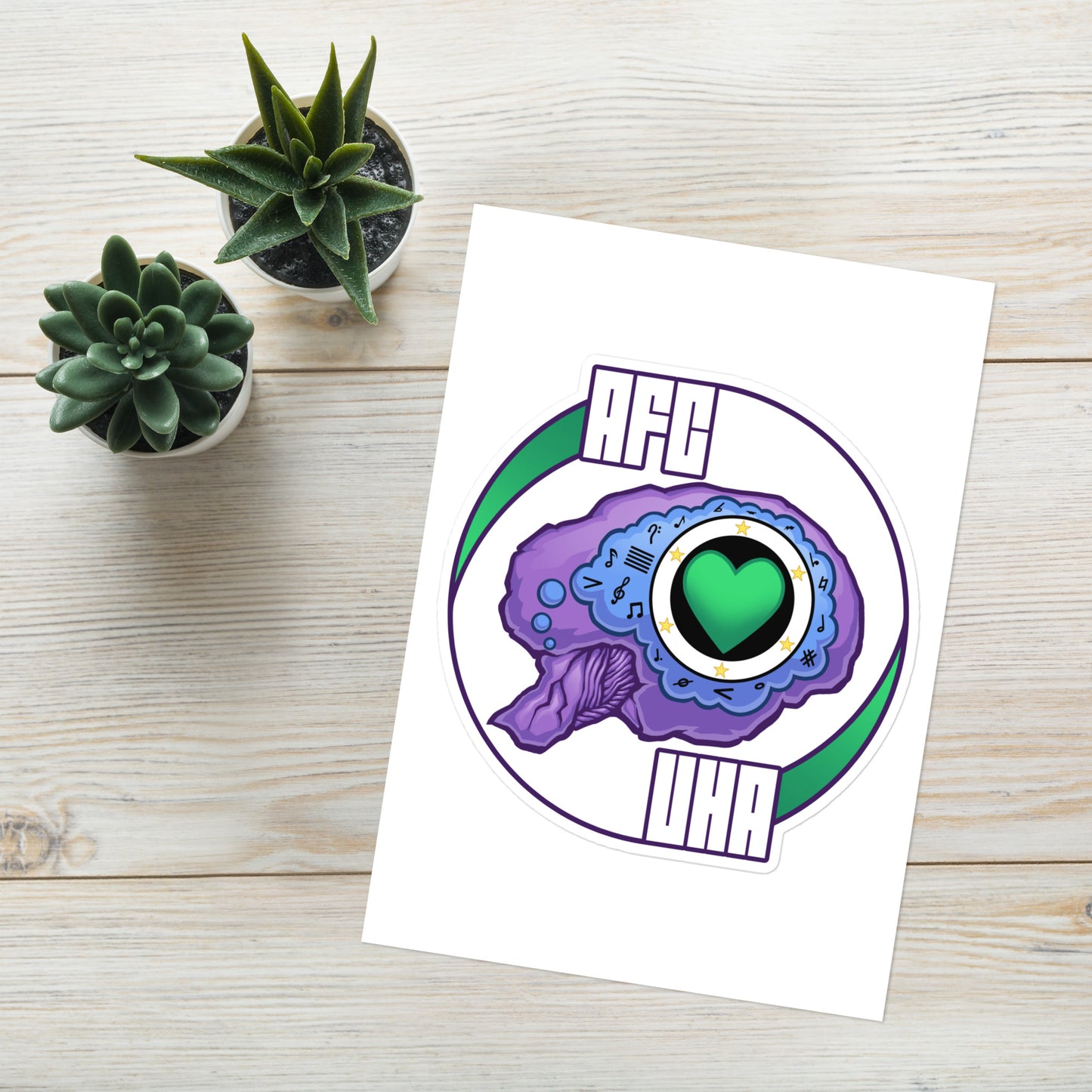 AFC UHA™ Sticker sheet