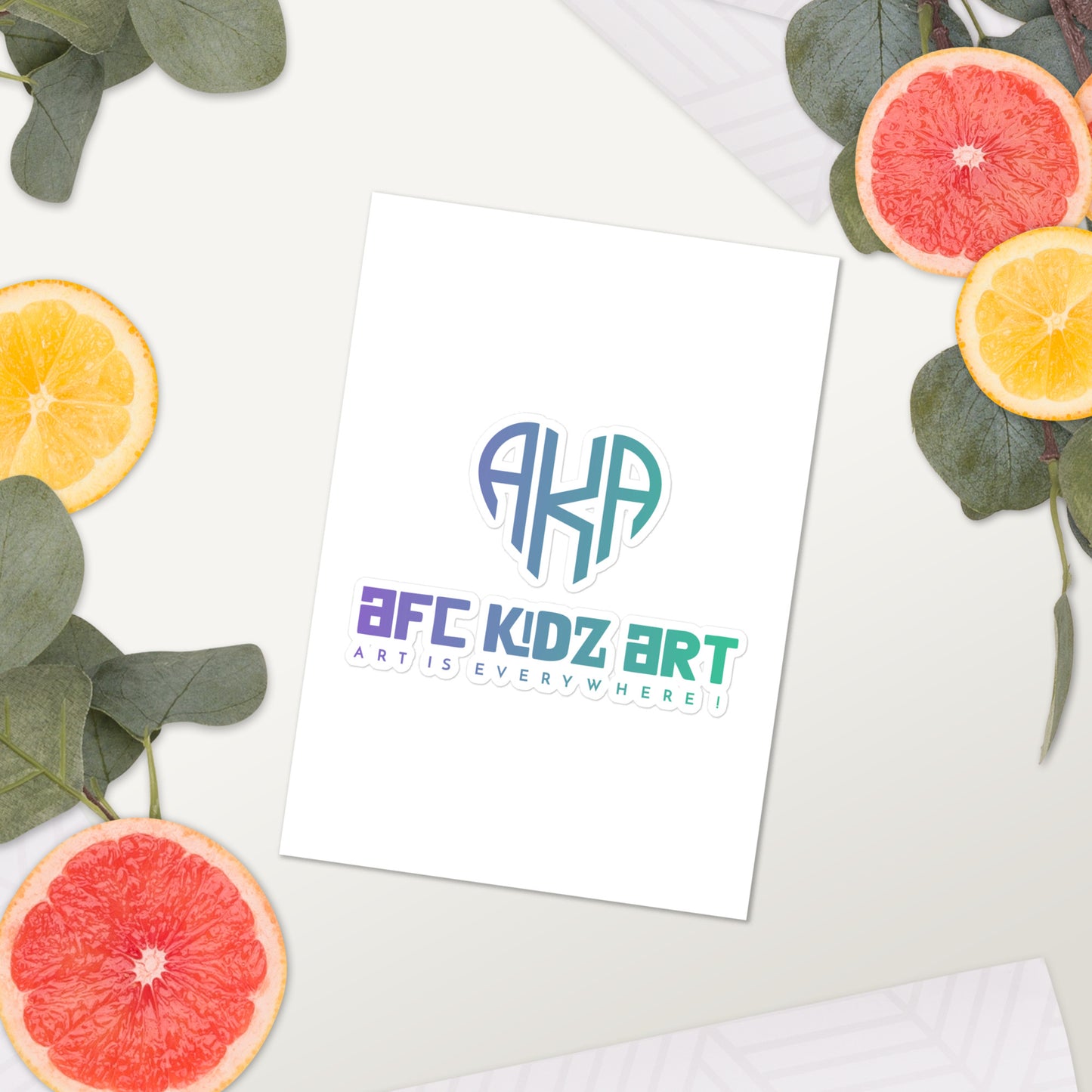 AFC Kidz Art™ Sticker sheet