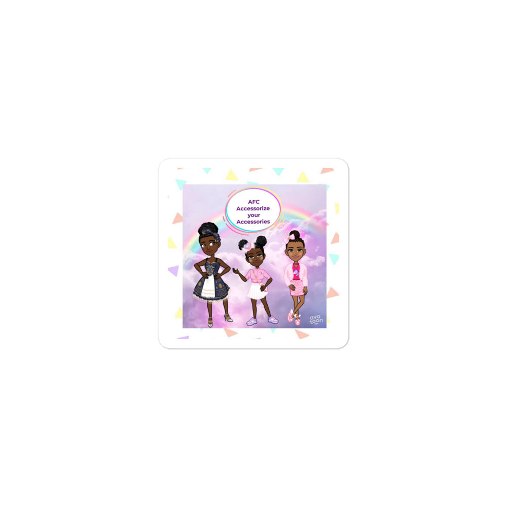 AFC Kidz Art™ Presents AYA™ Limited Edition stickers