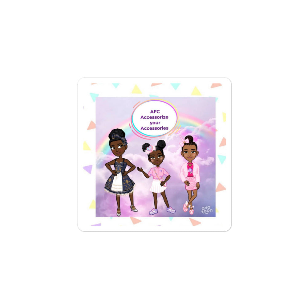AFC Kidz Art™ Presents AYA™ Limited Edition stickers