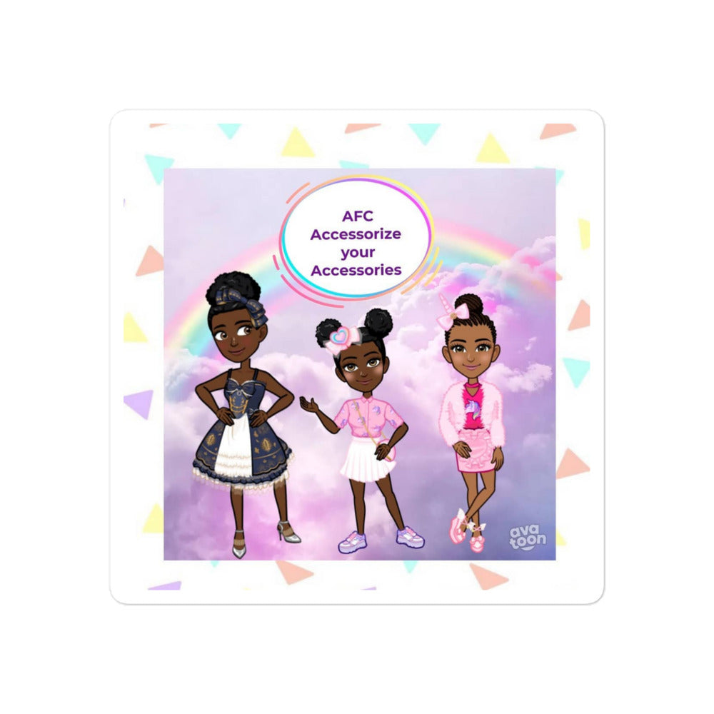 AFC Kidz Art™ Presents AYA™ Limited Edition stickers
