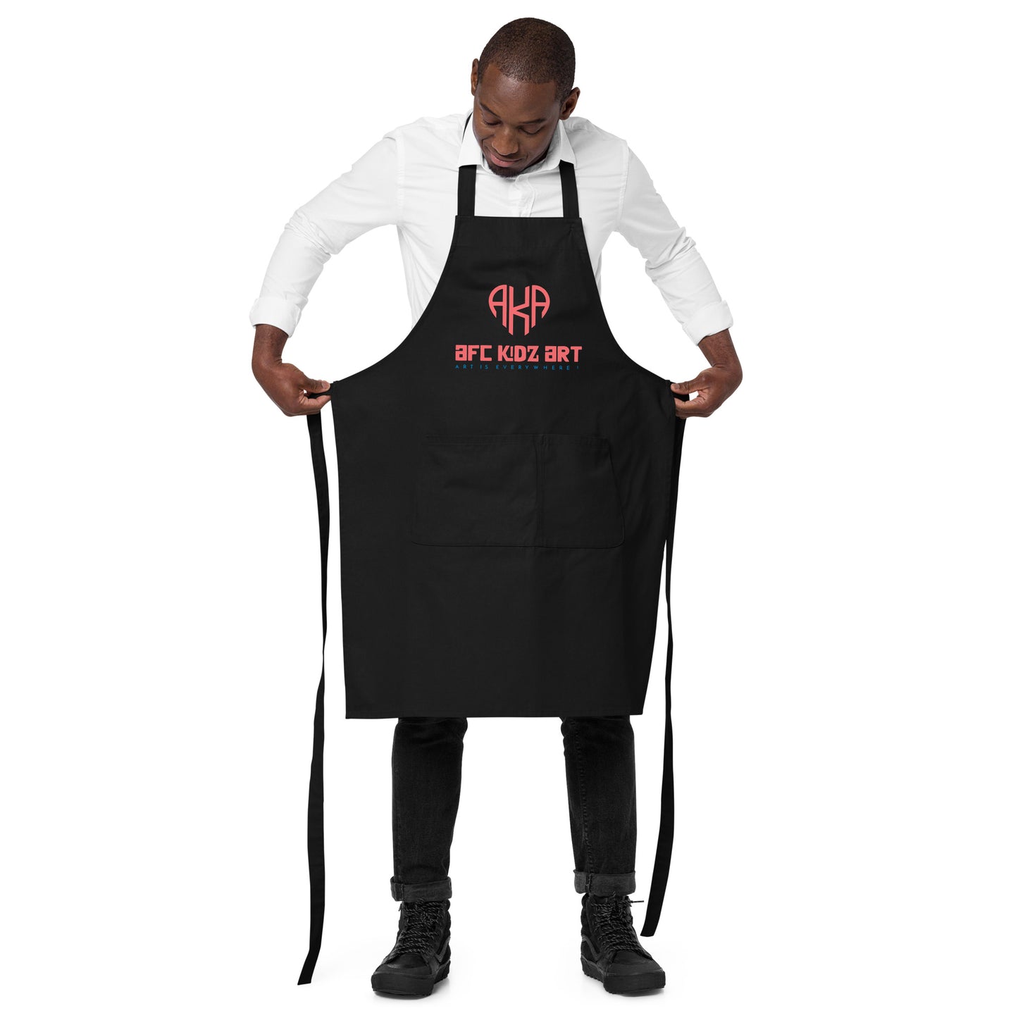 AKA™ Pink Organic Cotton Apron