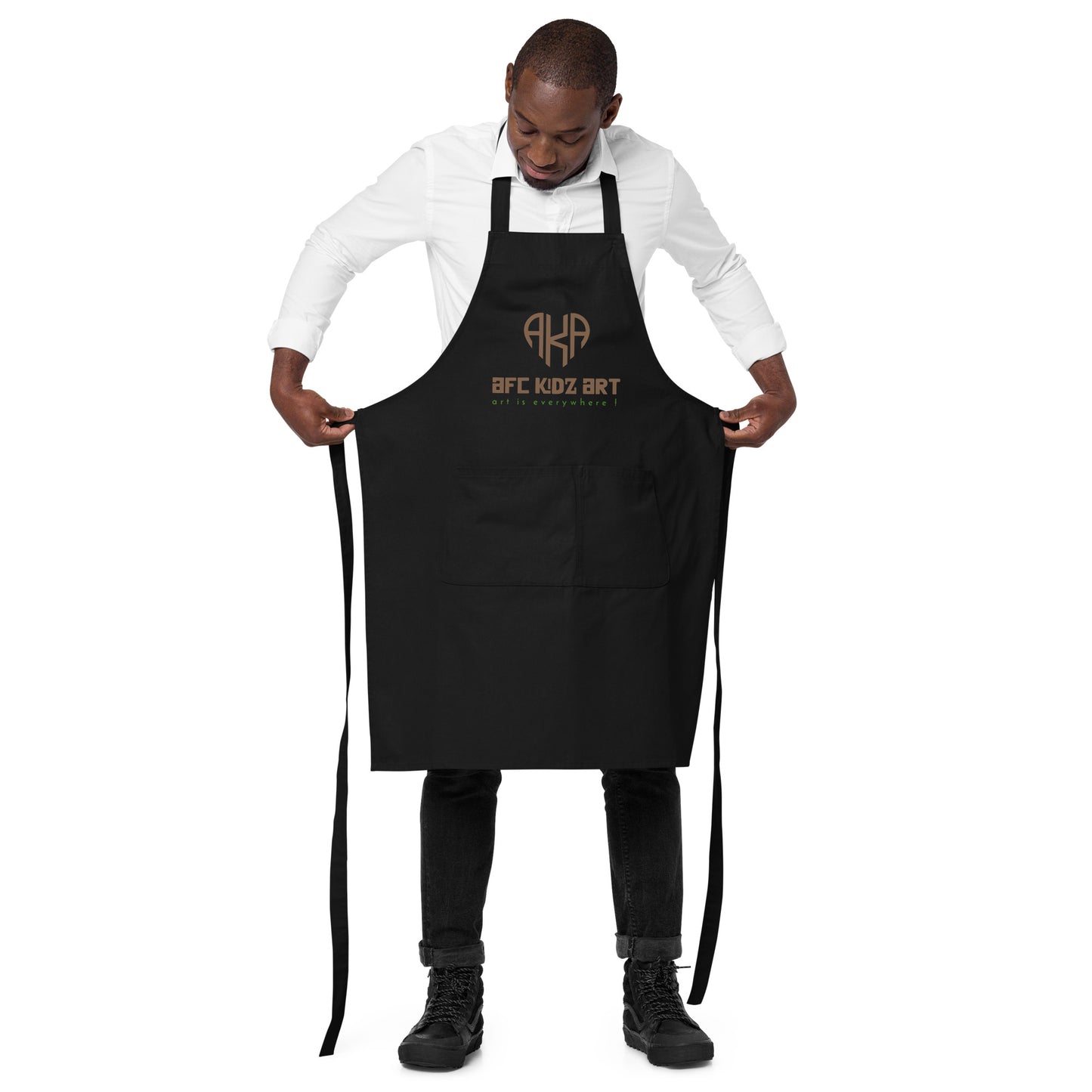 AKA™ Brown Organic Cotton Apron