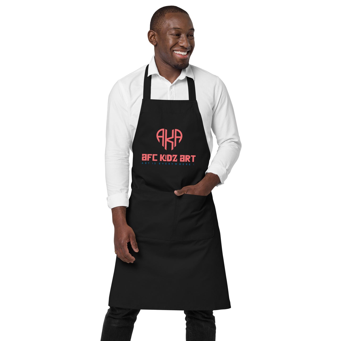 AKA™ Pink Organic Cotton Apron