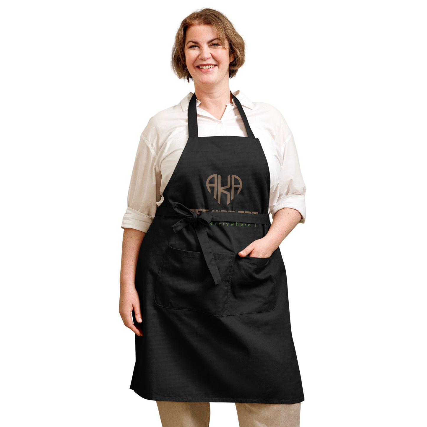 AKA™ Brown Organic Cotton Apron