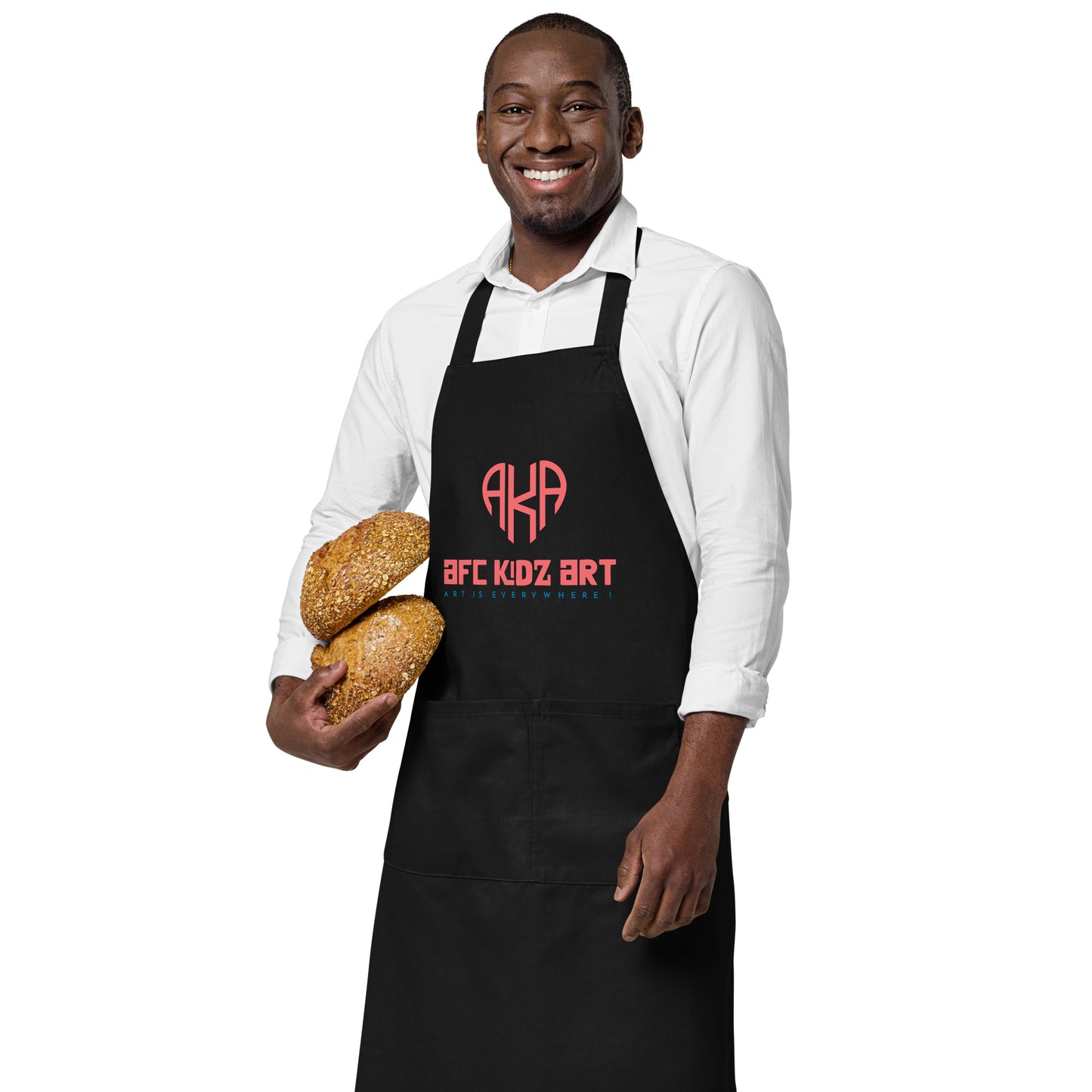 AKA™ Pink Organic Cotton Apron