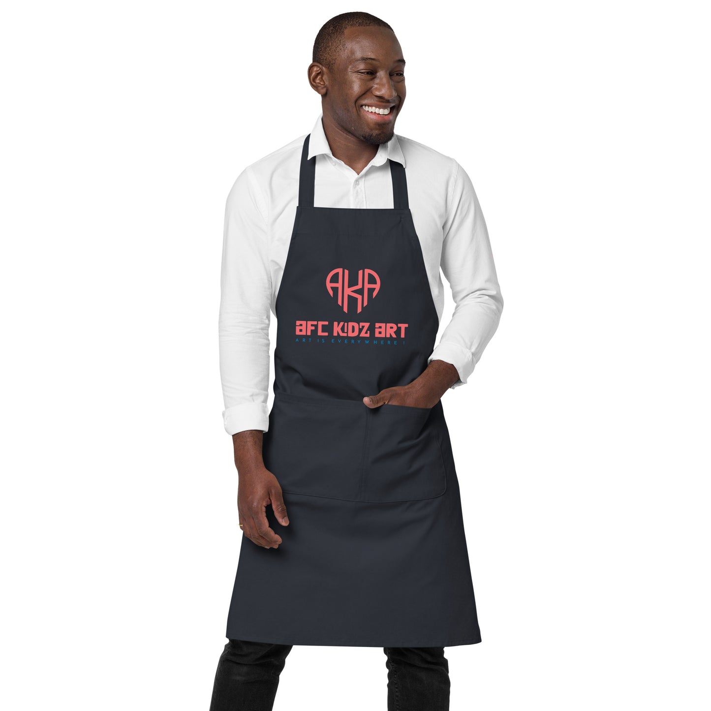 AKA™ Pink Organic Cotton Apron
