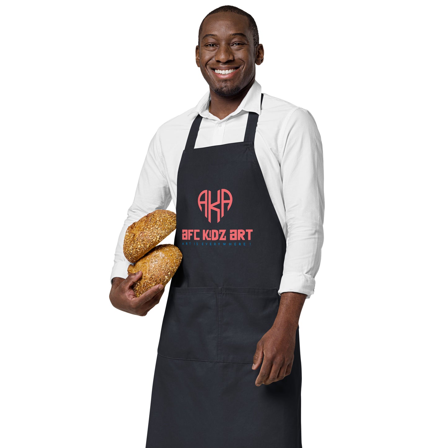 AKA™ Pink Organic Cotton Apron