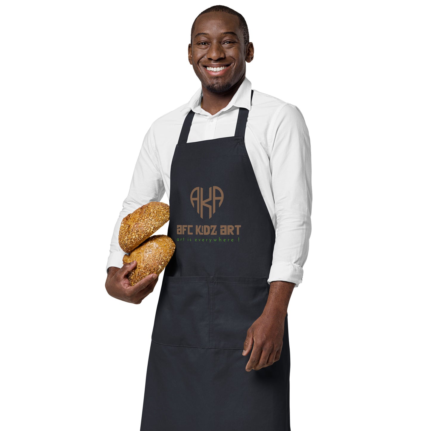 AKA™ Brown Organic Cotton Apron