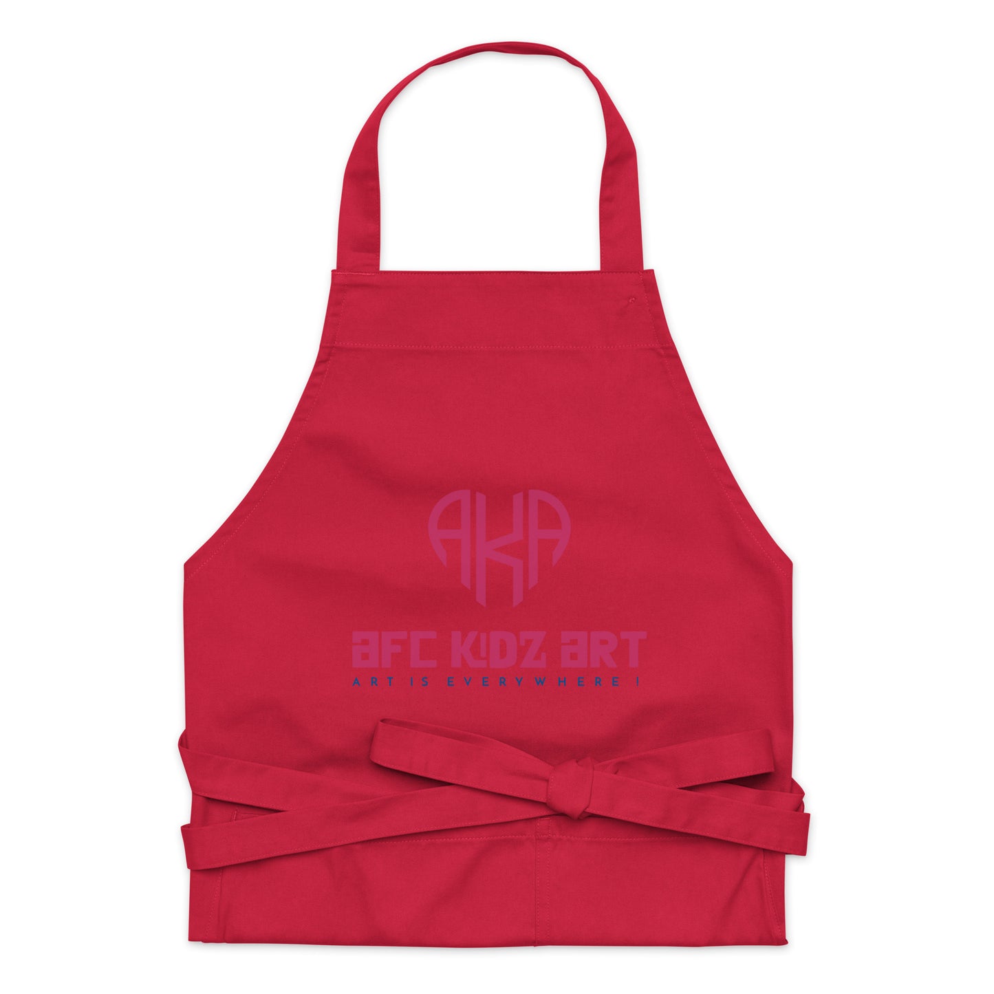 AKA™ Hot Pink Organic Cotton Apron