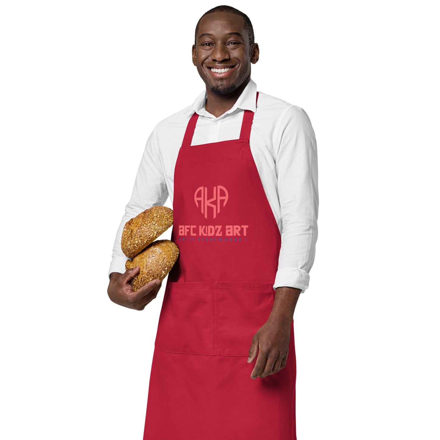 AKA™ Pink Organic Cotton Apron