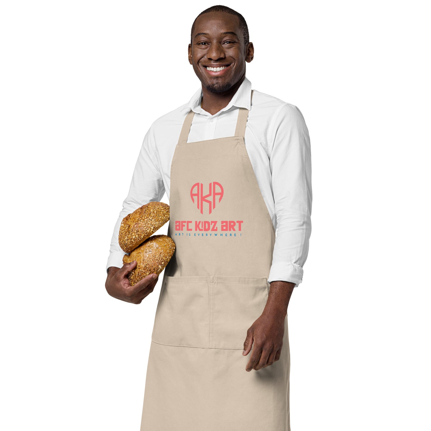 AKA™ Pink Organic Cotton Apron