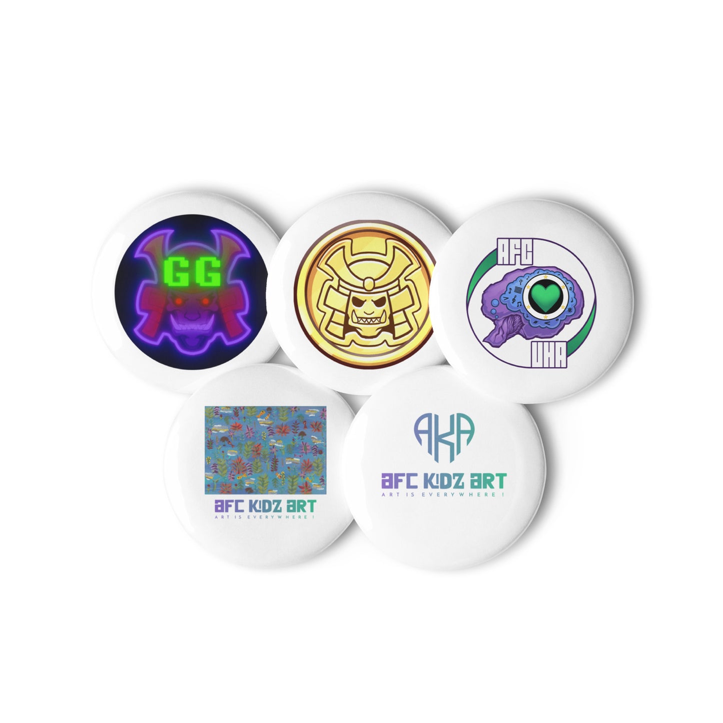 AKA™ Fundraiser Variety Set of pin buttons