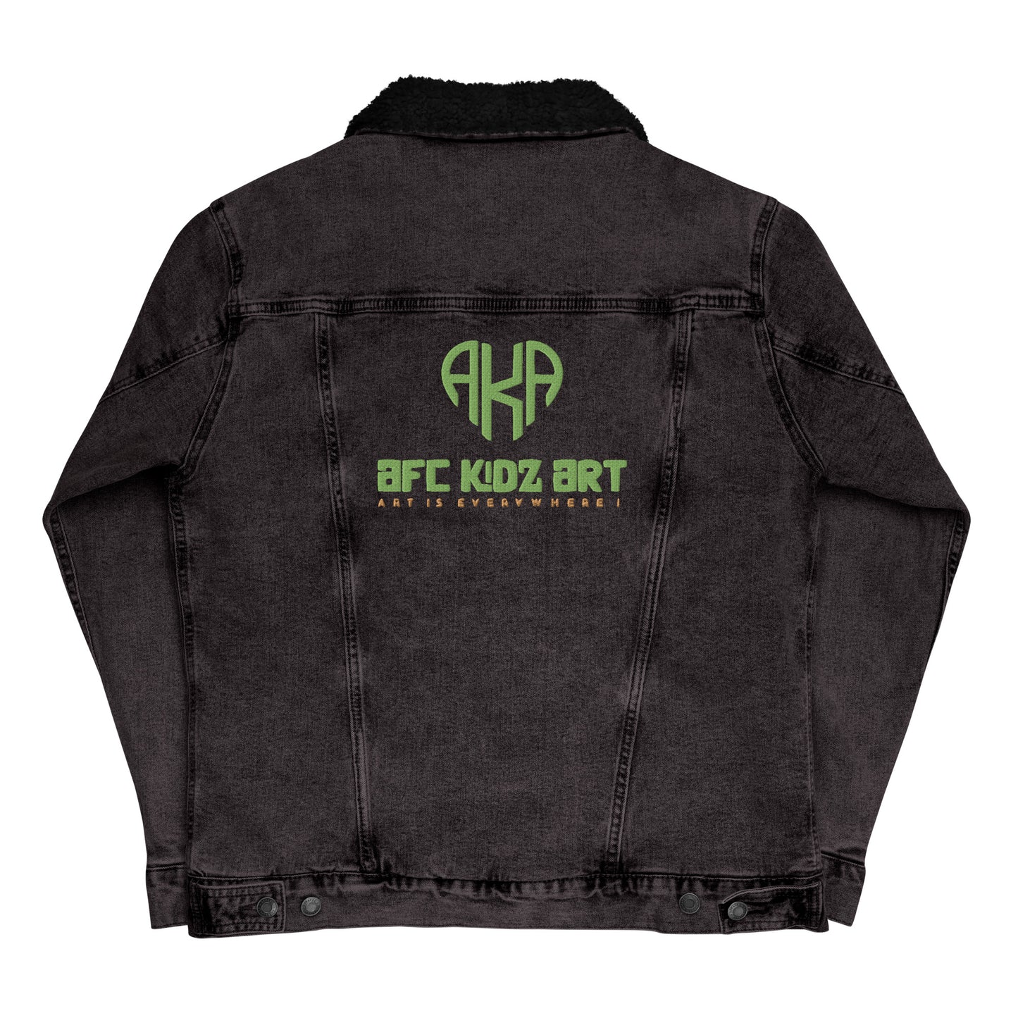 AFC Kidz Art™ Unisex denim sherpa jacket