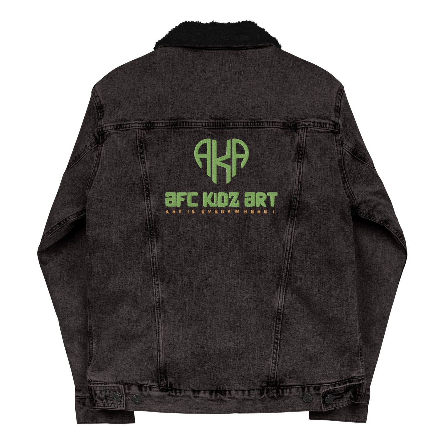 AFC Kidz Art™ Unisex denim sherpa jacket