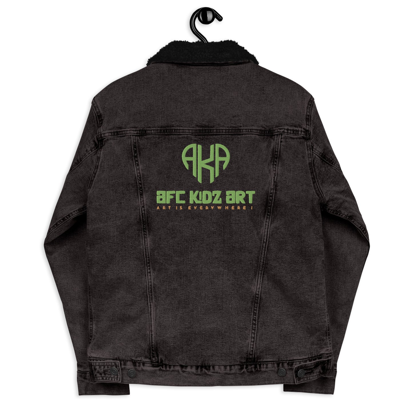 AFC Kidz Art™ Unisex denim sherpa jacket