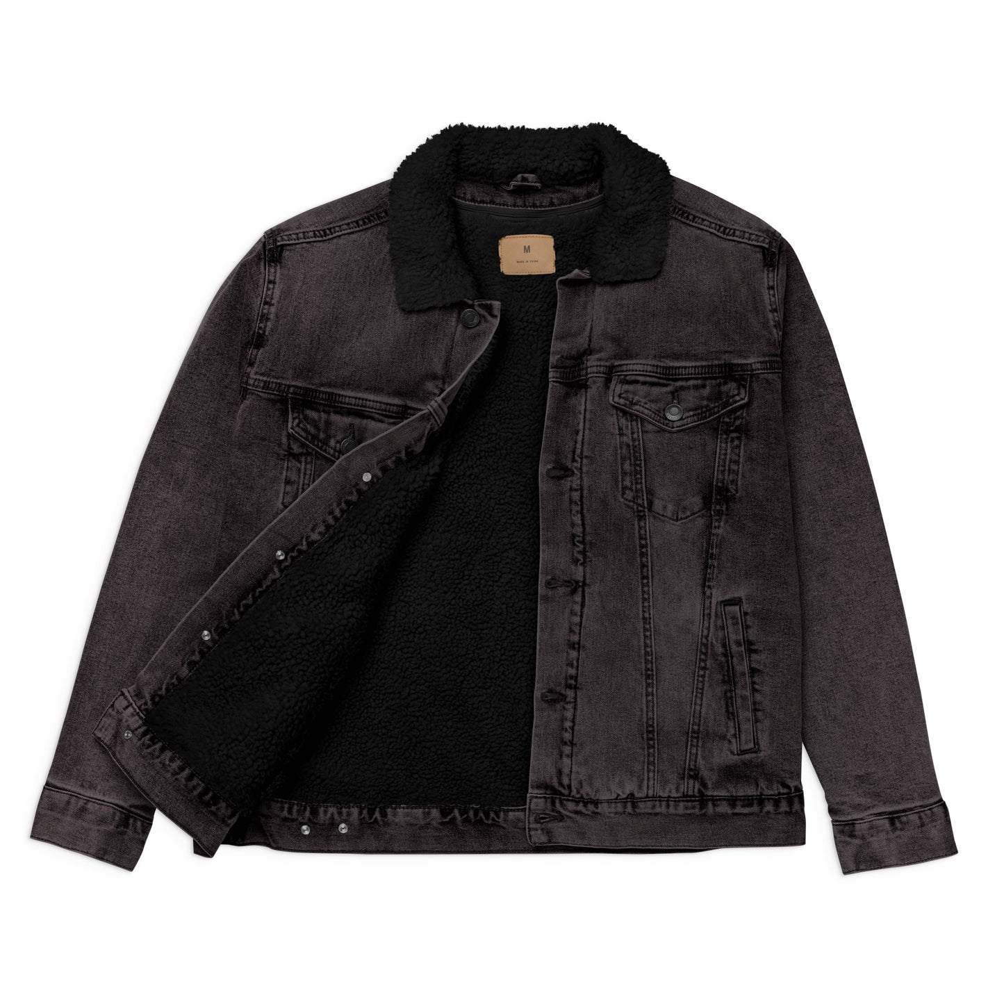 AFC Kidz Art™ Unisex denim sherpa jacket
