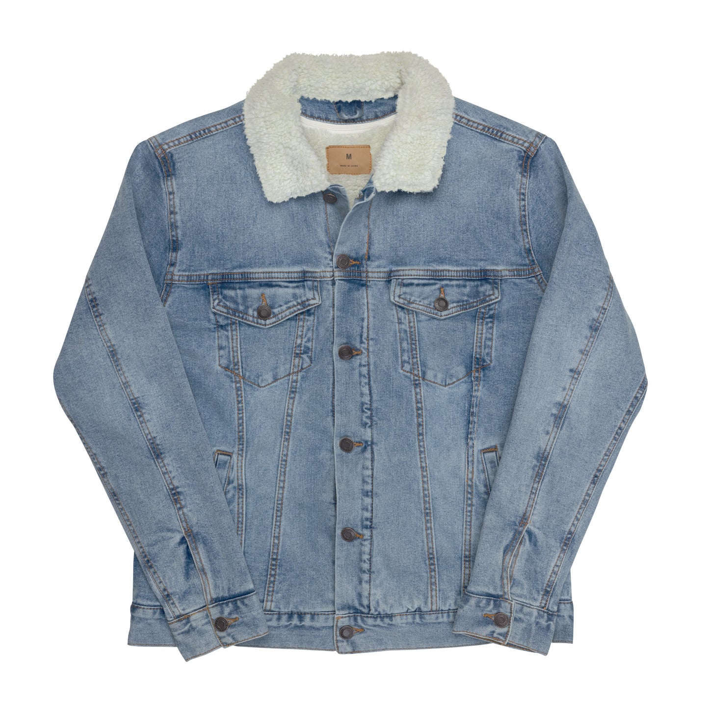 AFC Kidz Art™ Unisex denim sherpa jacket