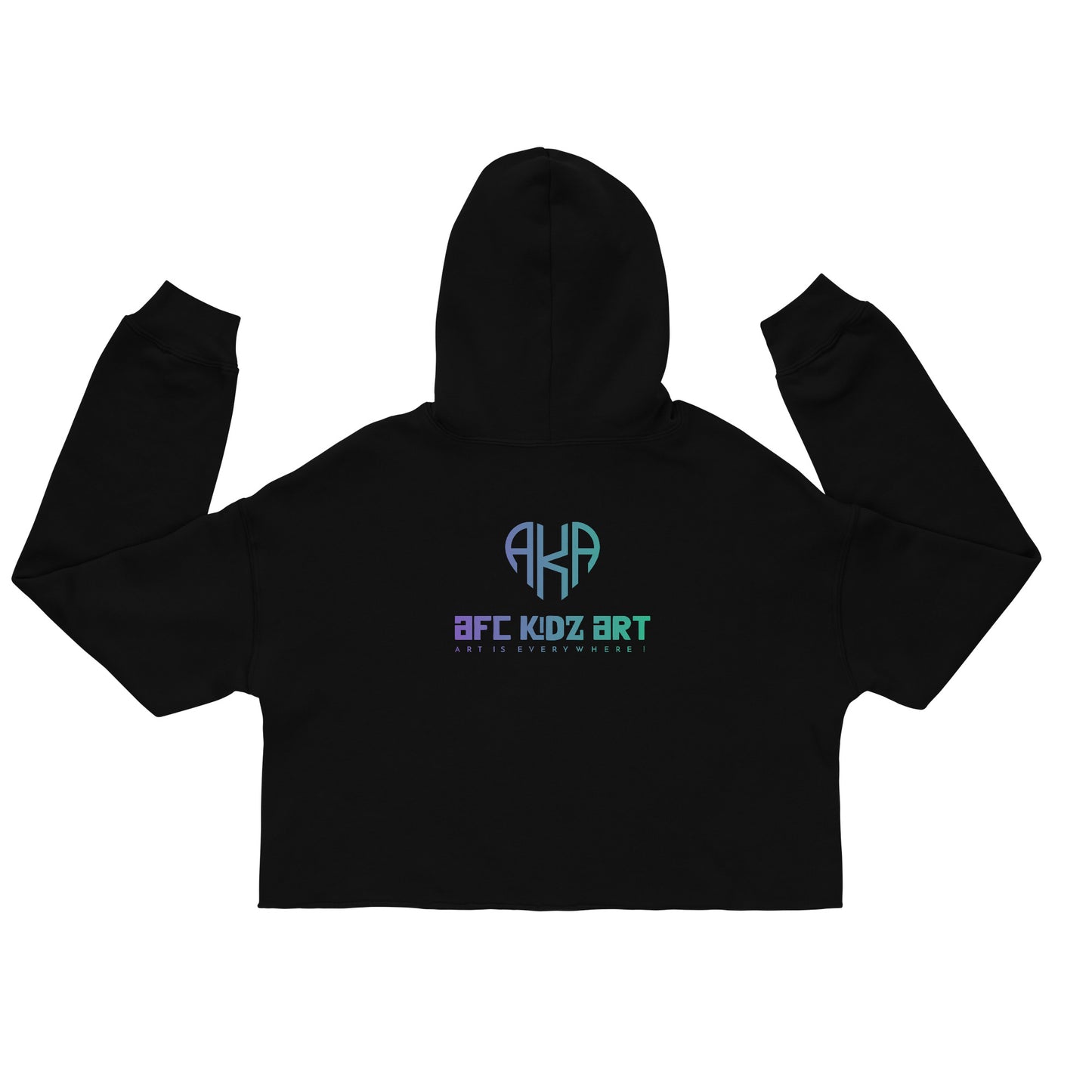 Astroverse By Amira AF Crop Hoodie