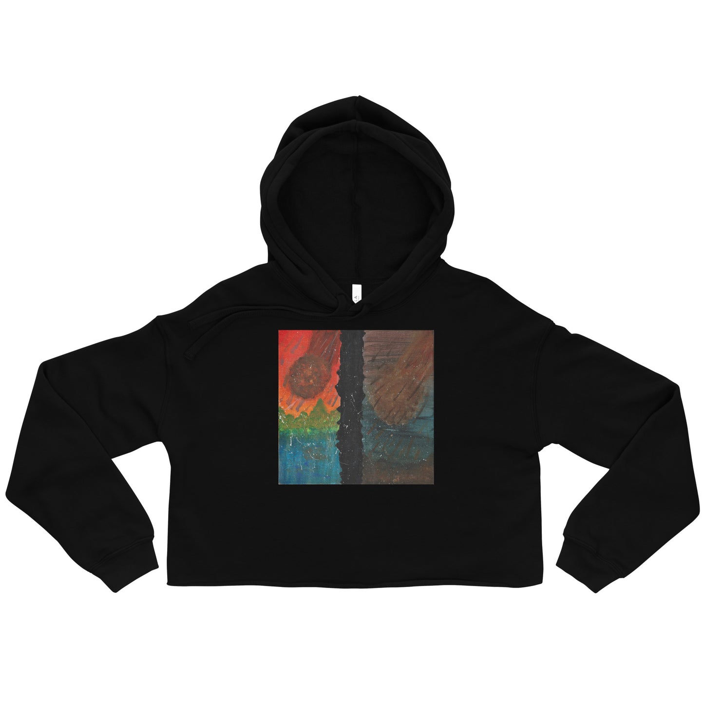 Astroverse By Amira AF Crop Hoodie