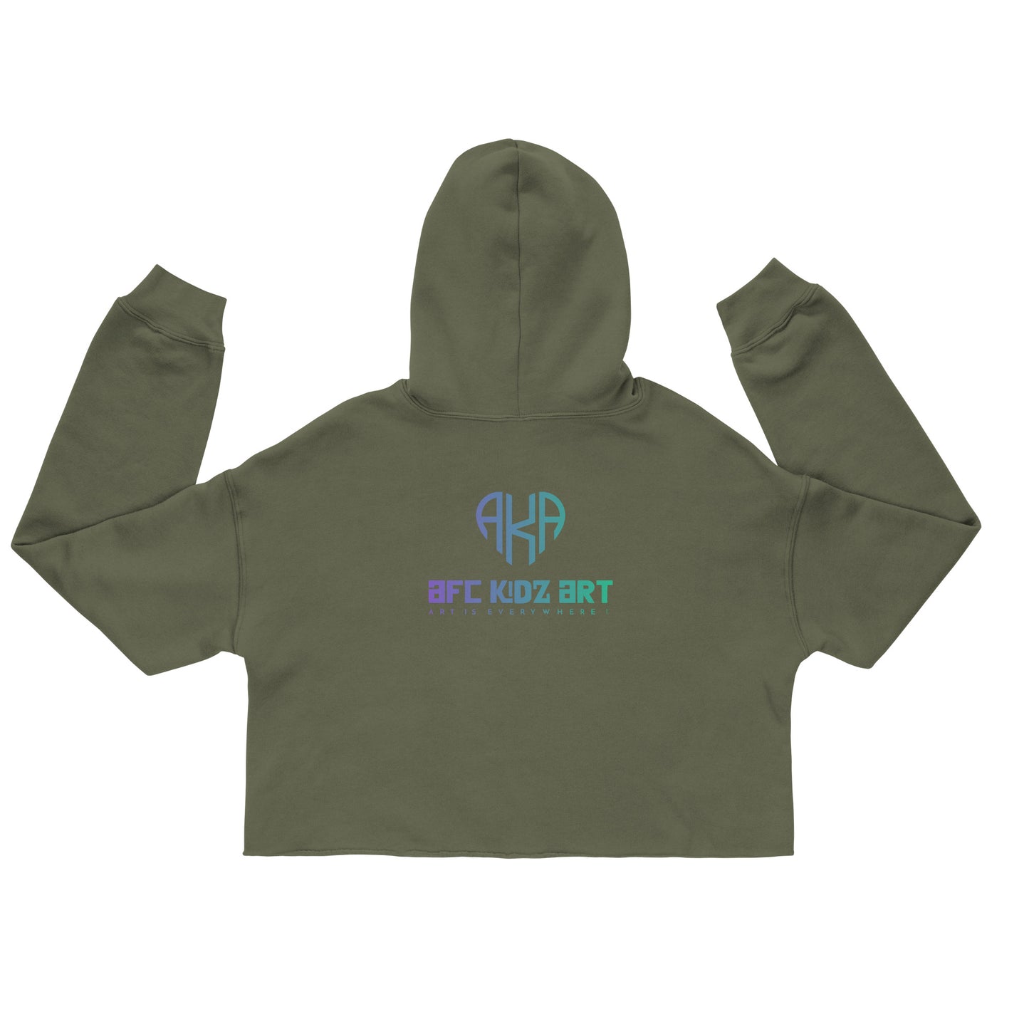 Astroverse By Amira AF Crop Hoodie