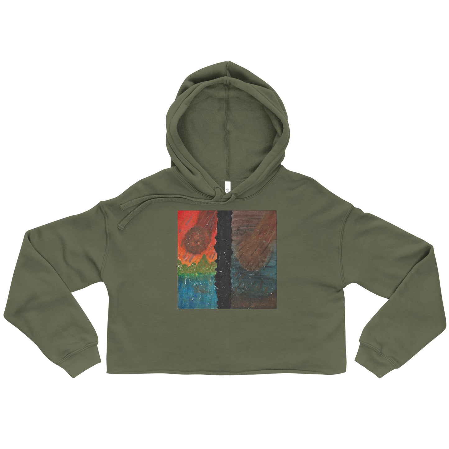 Astroverse By Amira AF Crop Hoodie