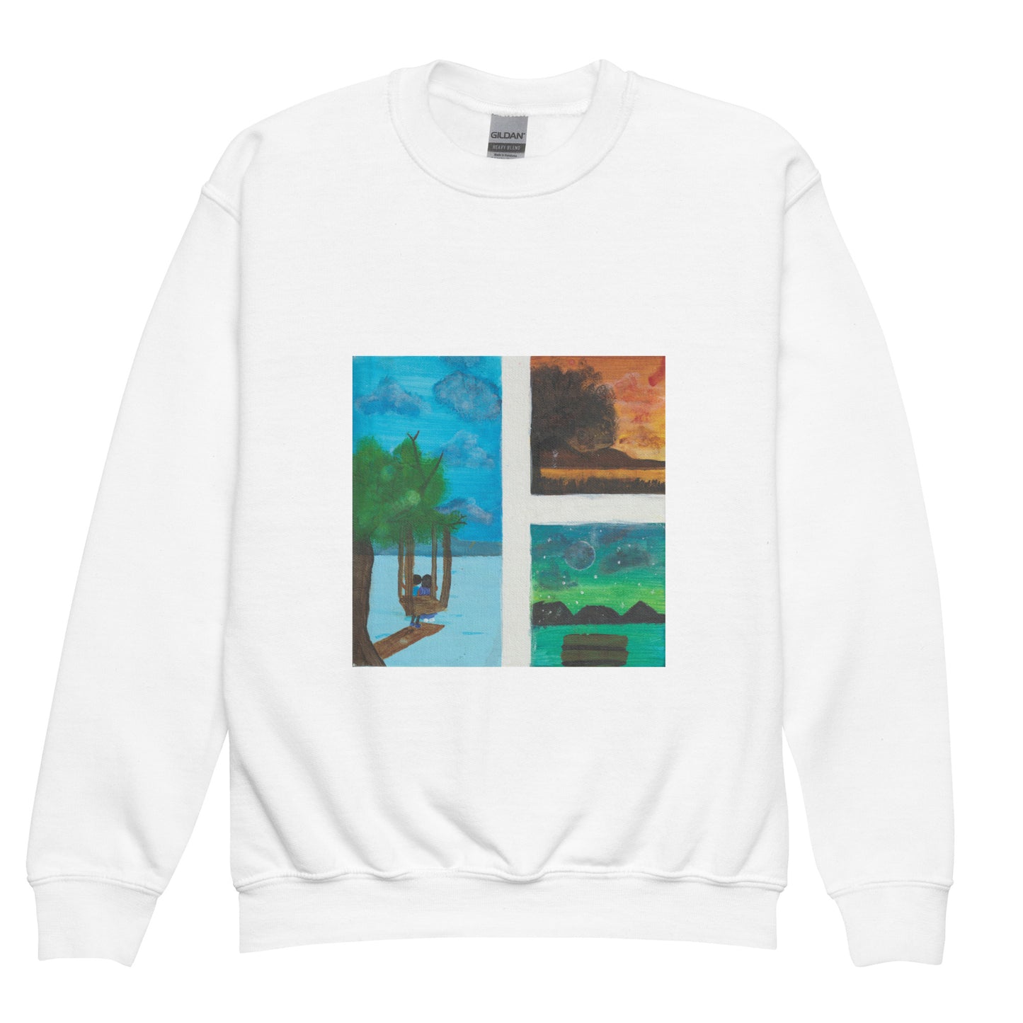 AKA™ "YOU GROW" By Naomi AF Youth crewneck sweatshirt