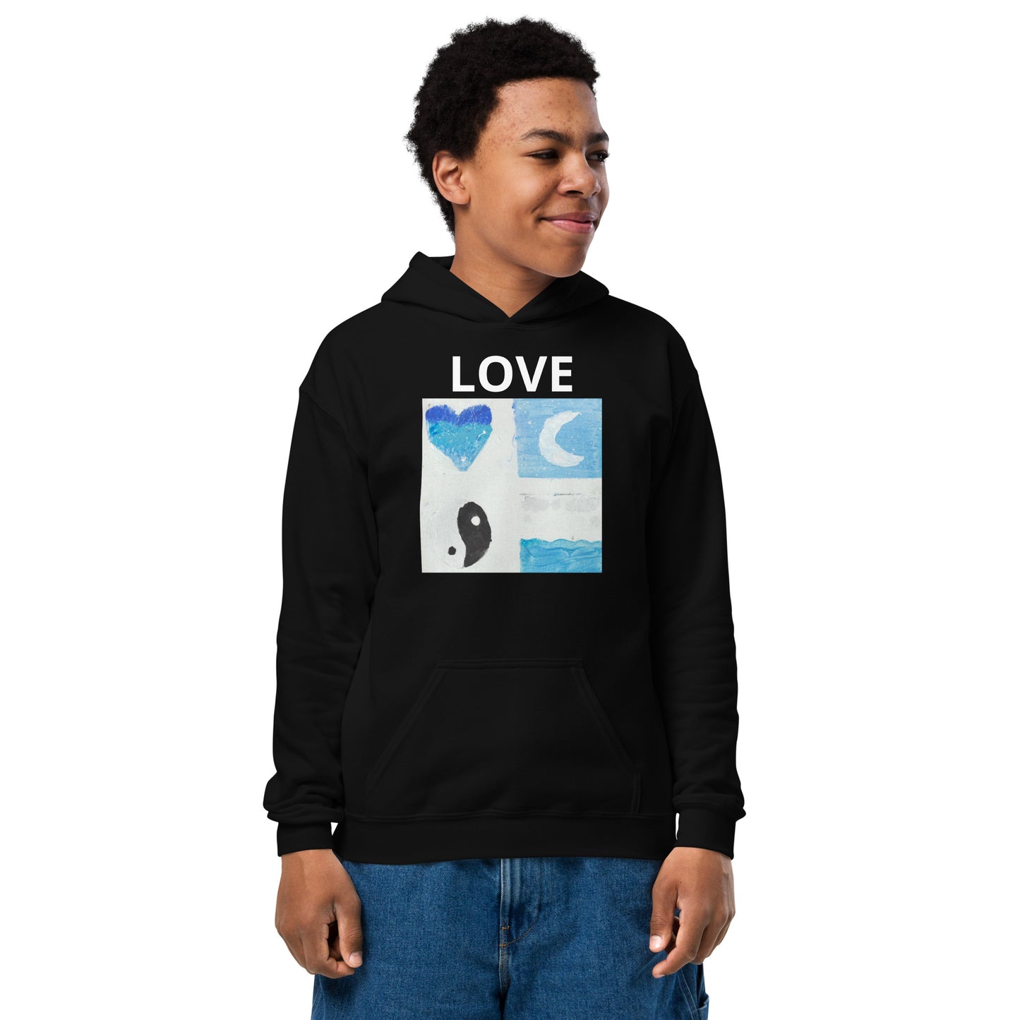 LOVE By ZOEY Youth heavy blend hoodie